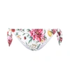 DOLCE & GABBANA FLORAL-PRINTED BIKINI BOTTOMS,P00307136