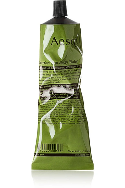 Aesop + Net Sustain Geranium Leaf Body Balm, 100ml In Colourless