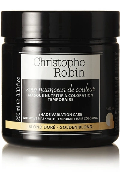 Christophe Robin Shade Variation Mask In Golden Blonde