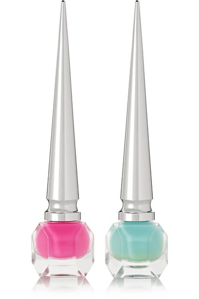 Christian Louboutin Loubitag Nail Collection - Pluminette / Batignolles In Pink