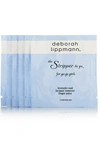 DEBORAH LIPPMANN THE STRIPPER TO GO LAVENDER NAIL LACQUER REMOVER FINGER MITTS X 6 - ONE SIZE