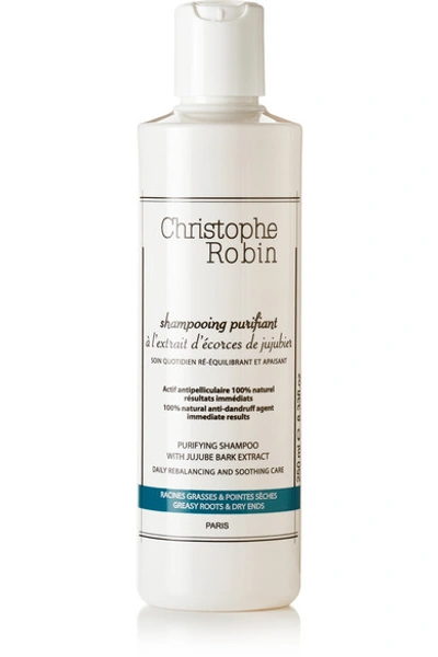 Christophe Robin 8.4 Oz. Purifying Shampoo With Jujube Bark Extract In White