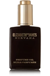 ELIZABETH AND JAMES NIRVANA NIRVANA BLACK PERFUME OIL - VIOLET, SANDALWOOD & VANILLA, 14ML