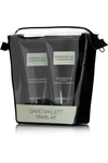 David Mallett L'hydratation Travel Kit, 2 X 50ml - One Size In Colorless