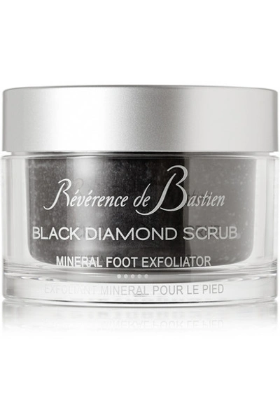 Reverence De Bastien Black Diamond Scrub Foot Exfoliant, 200ml - Colourless