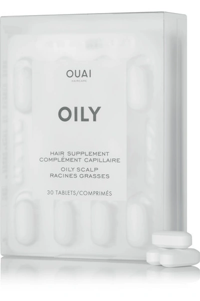 Ouai Haircare Hair Supplement For Oily Scalp 32 Softgel Capsules In Colourless