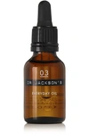 DR. JACKSON'S EVERYDAY OIL 03, 25ML - COLORLESS