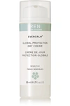 REN SKINCARE + NET SUSTAIN EVERCALM&TRADE; GLOBAL PROTECTION DAY CREAM, 50ML - ONE SIZE