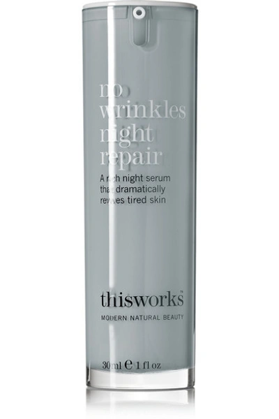 This Works No Wrinkles Night Repair, 30ml In Colourless