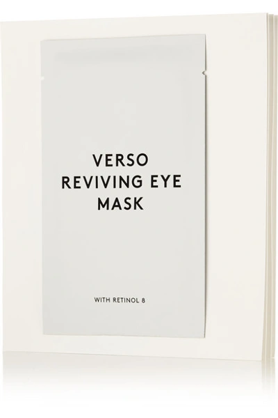 Verso Reviving Eye Mask, 4 X 3g - One Size In Colourless