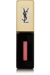 SAINT LAURENT ROUGE PUR COUTURE LIP LACQUER GLOSSY STAIN - JUICY PEACH 207