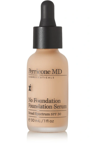 Perricone Md No Foundation Foundation Serum Spf 30 Light To Medium Skin 1 oz/ 30 ml In Beige