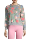 KATE SPADE Blossom Cropped Pullover