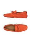 Tod's Loafers In Coral