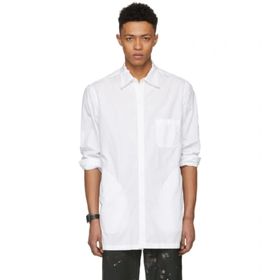 Yohji Yamamoto Off-white K-broad Hem Shirt