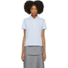 Thom Browne Signature Stripe Polo Shirt In 465 Pl Blue