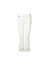 PHILIPP PLEIN FLARE TROUSERS "FEEL THE STATIC MORE",P18CWRT0365PTE003N01