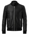 PHILIPP PLEIN LEATHER JACKET "DALIBOR",S18CMLB0360PLE010N02