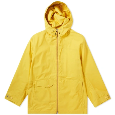 Nanamica Nylon Gore-tex Cruiser Jacket In Yellow