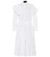 SIMONE ROCHA COTTON POPLIN DRESS,P00313630