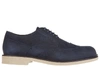 TOD'S MEN'S CLASSIC LEATHER LACE UP LACED FORMAL SHOES DERBY,XXM0WP00C10FL1U616 39.5