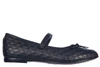 Gucci Girls Ballet Flats Ballerinas Child Pelle Nappa Thea In Blue