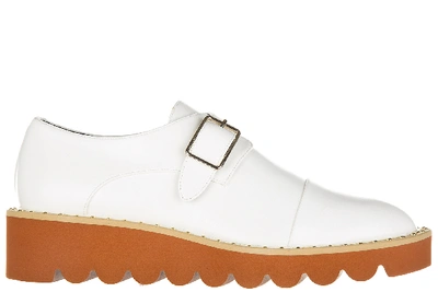Stella Mccartney Women's Classic Formal Shoes Monkstrap Felik In White