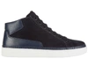 PRADA MEN'S SHOES HIGH TOP SUEDE TRAINERS SNEAKERS,4T2863O53F0008 40