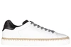 HOGAN REBEL MEN'S SHOES LEATHER TRAINERS SNEAKERS R260 ALLACCIATO,HXM2600X530FMZ0001 44.5