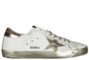GOLDEN GOOSE MEN'S SHOES LEATHER TRAINERS SNEAKERS SUPERSTAR,GCOMS590.E37 41