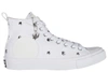 MCQ BY ALEXANDER MCQUEEN MEN'S SHOES HIGH TOP TRAINERS trainers MICRO PLIMSOLL SWALLOW CANVAS,472454R11409013 45