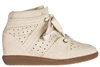 ISABEL MARANT WOMEN'S SHOES HIGH TOP SUEDE TRAINERS trainers BOBBY,BK00032 00M102S 35