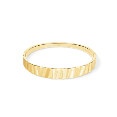 Coeur De Lion Armreif Classic Wave Gold