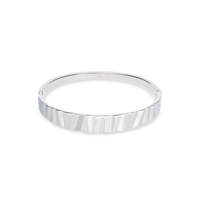 Coeur De Lion Armreif Classic Wave Silber In Silver