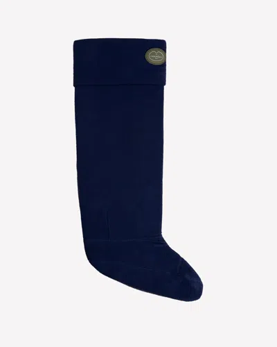 Le Chameau Fleece Boot Liners - Marine Blue - L