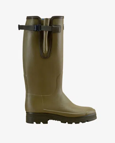 Le Chameau Men's Vierzonord Xl Neoprene Lined Wellington Boot In Green