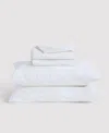 Verlee Organic Sateen Sheet Set White In White