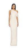 Misha The Camden Dry Jersey Dress In White