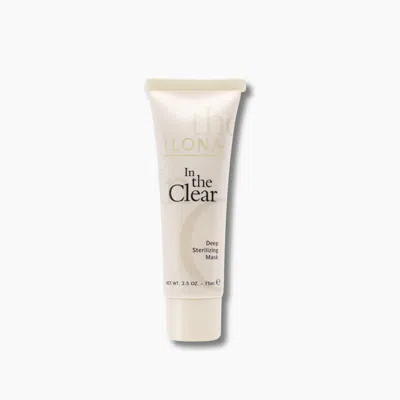 Ilona In The Clear Deep Sterilizing Mask In Neutral