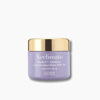 Ilona Acclimate Multi-uv Inhibitor Anti-oxidant Balm Spf 30 In Transparent