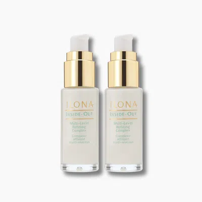 Ilona Advanced Skin Refining Duo Inside-out Multi-level Refining Complex In Transparent