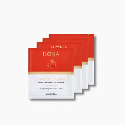 Ilona Budapest Cocktail Advanced Conduction Foil Mask X 4 In Transparent