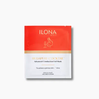 Ilona Budapest Cocktail Advanced Conduction Foil Mask In Transparent