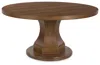 Ashley Jorlaina Round Dining Table In Brown