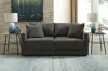 Ashley Evey 2-piece Modular Loveseat In Gray