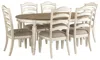 Ashley Realyn Dining Table And 6 Chairs In Brown