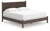 Ashley Cadmori King Panel Bed In Brown