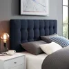 Ashley Lily Upholstered Headboard In Blue