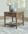 Ashley Roanhowe End Table In Brown