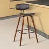 Ashley Fox Bar Stool In Brown